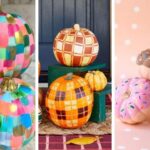 Chic Painted Halloween Pumpkin Ideas