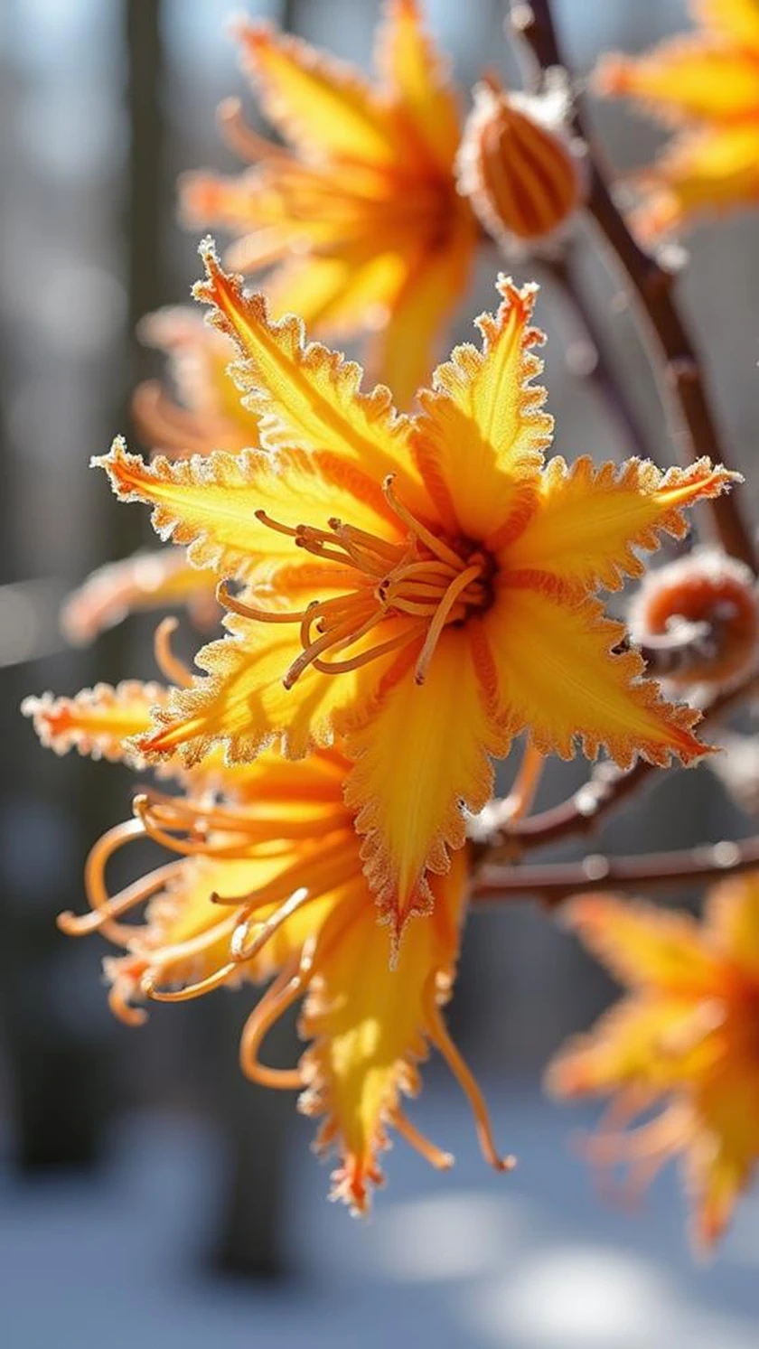 01 Winter Flowers - Witch Hazel