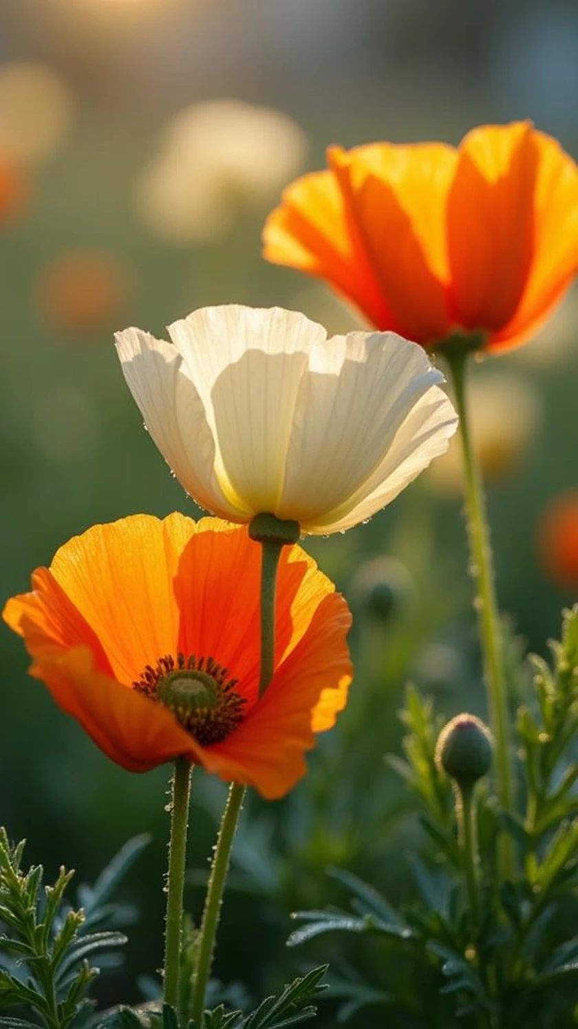 02 Winter Flowers - Iceland Poppies