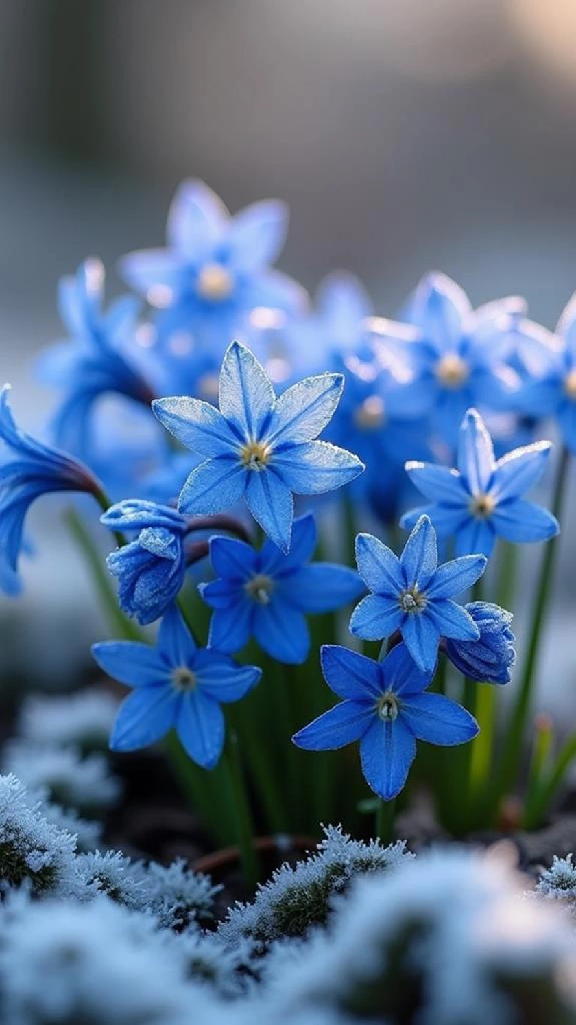 07 Winter Flowers - Scilla