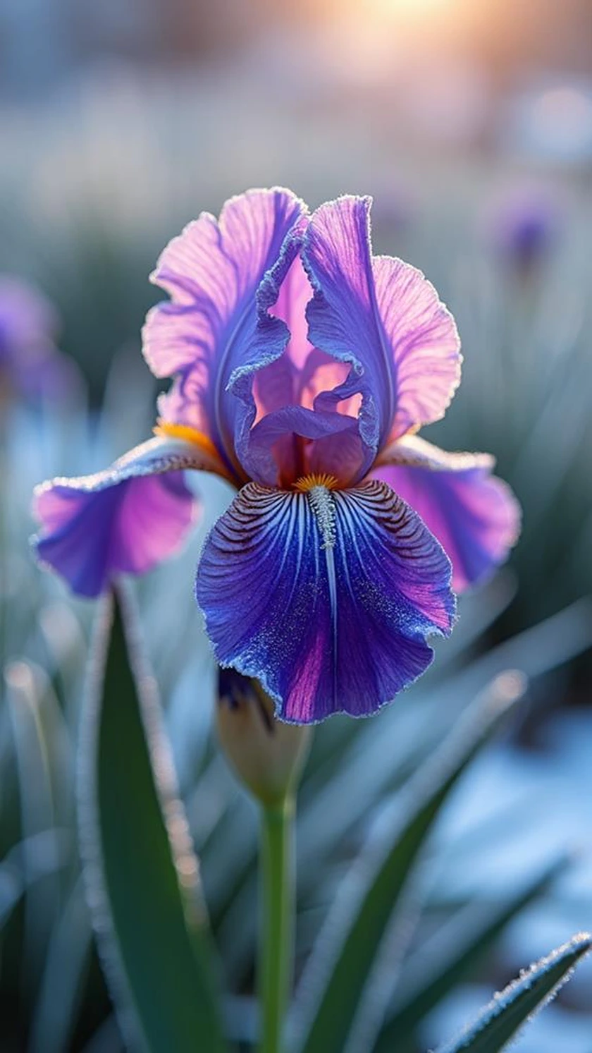 09 Winter Flowers - Algerian Iris