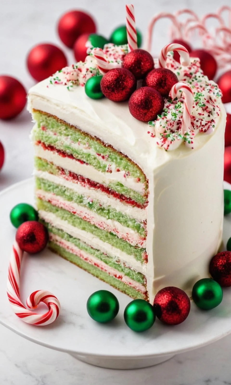 Holiday Peppermint Cake