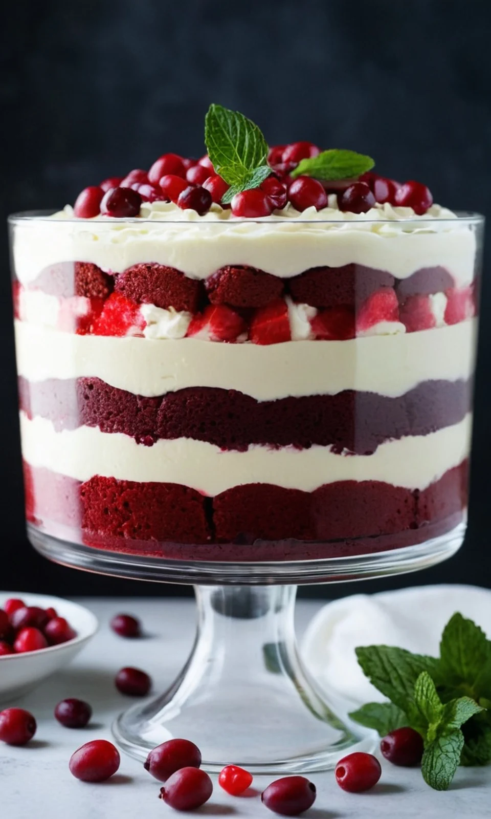 Red Velvet Trifle