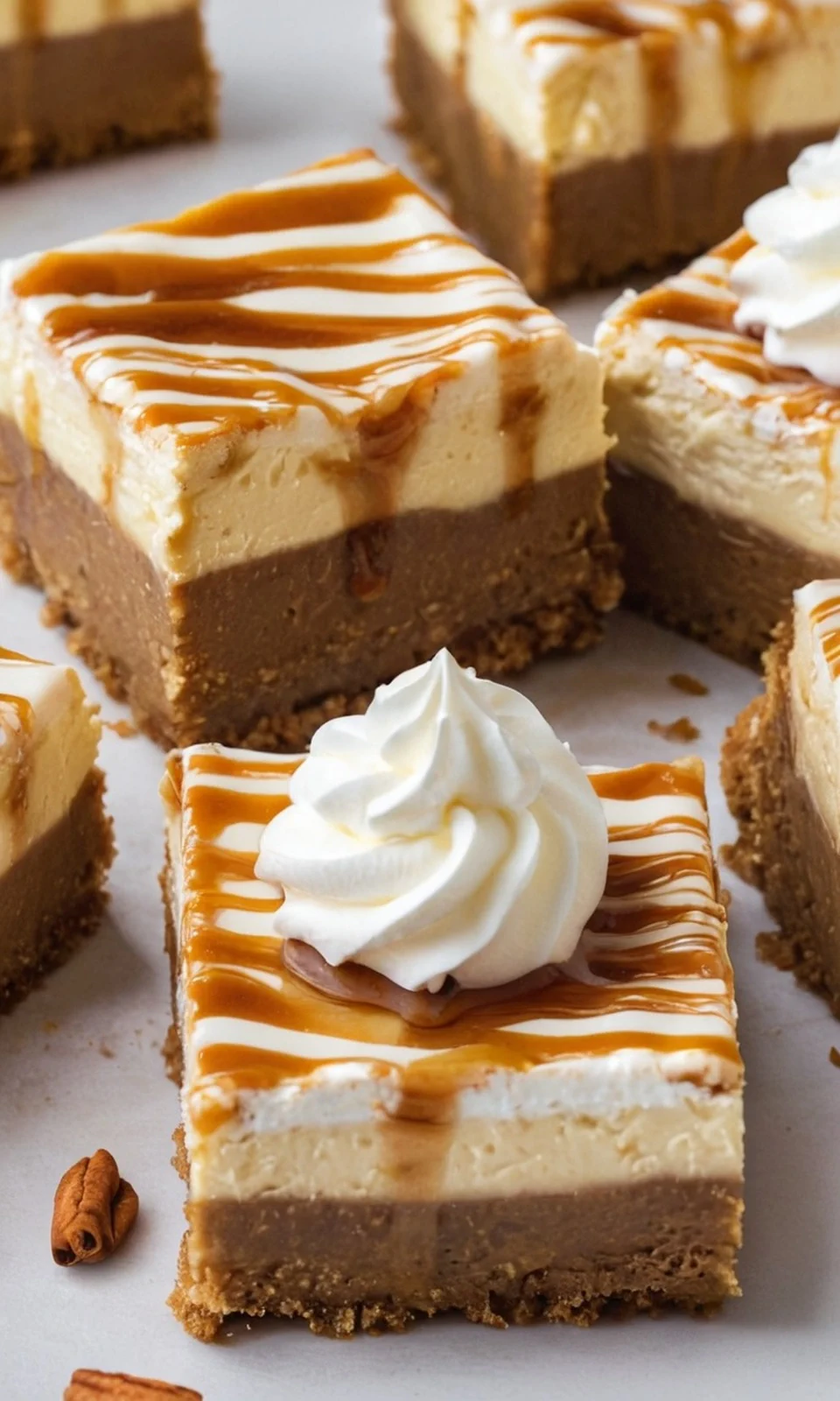 Gingersnap Cheesecake Bars