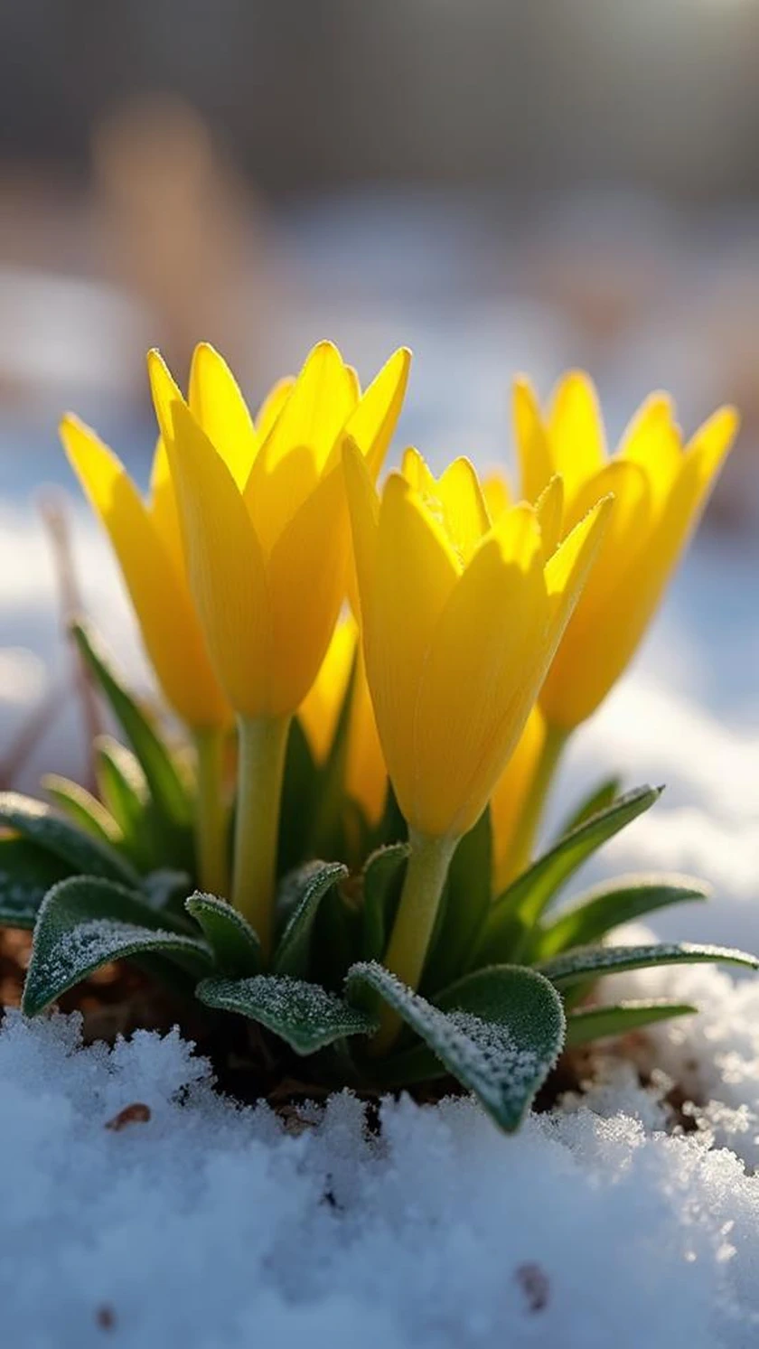 14 Winter Flowers - Winter Aconite