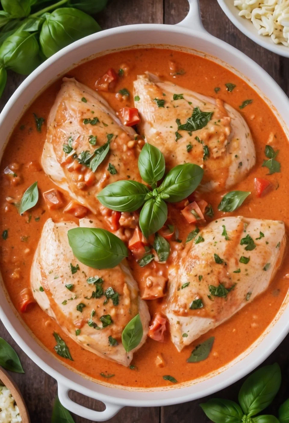 Creamy Tomato Basil Chicken