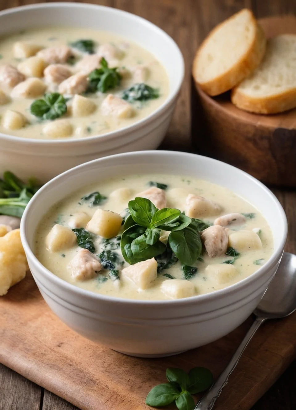 Creamy Chicken Gnocchi Soup