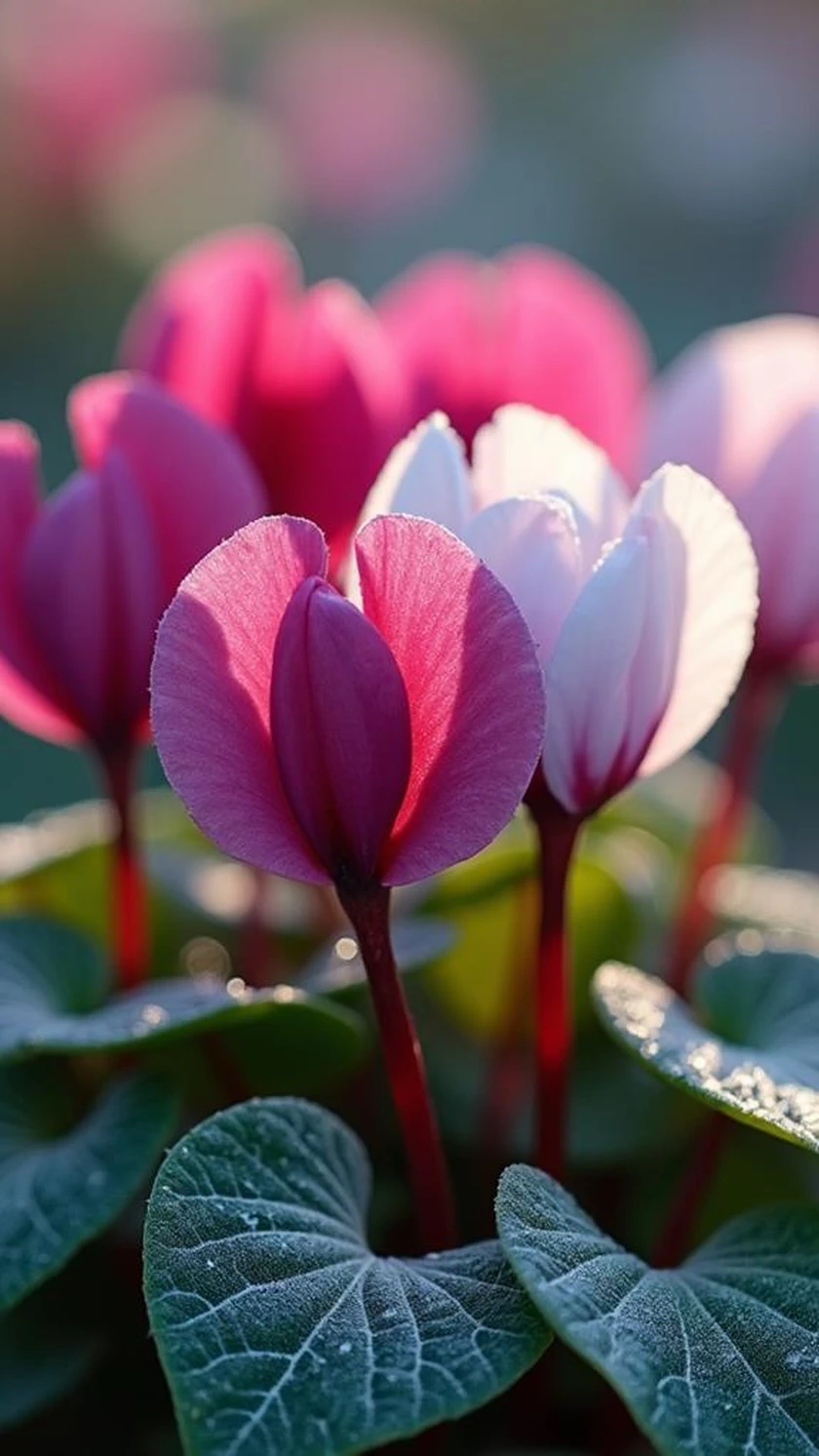 21 Winter Flowers - Cyclamen