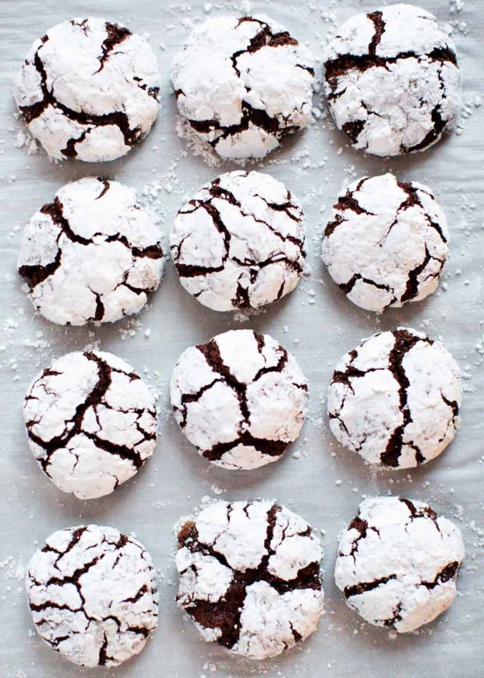 Chocolate Crinkle Cookies