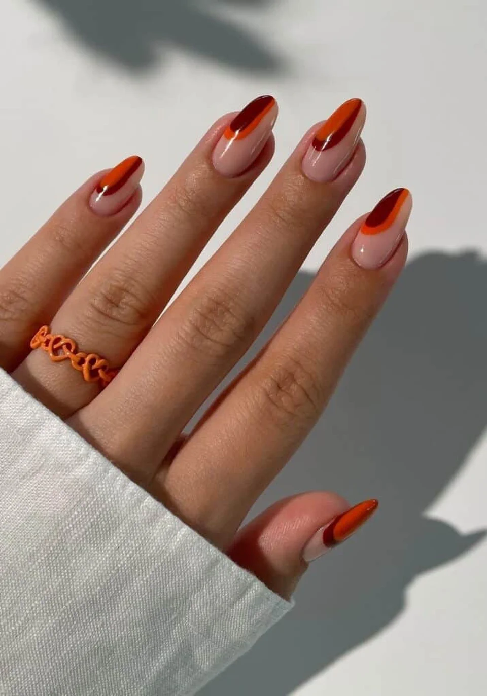 Short Mix and Match Fall Nails