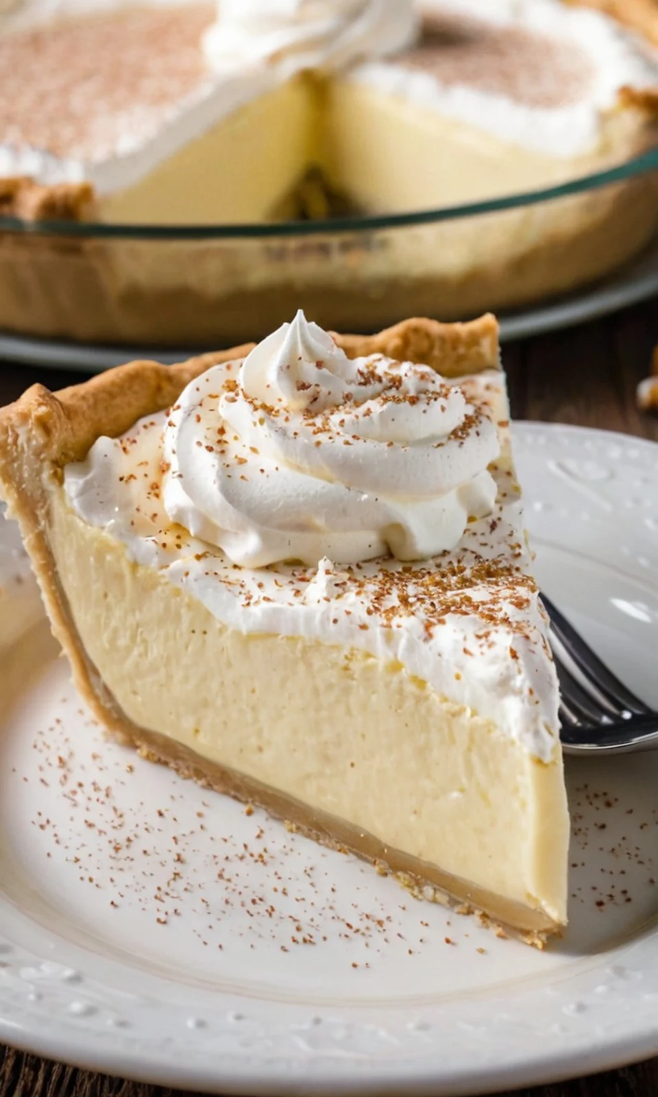 Eggnog Pie