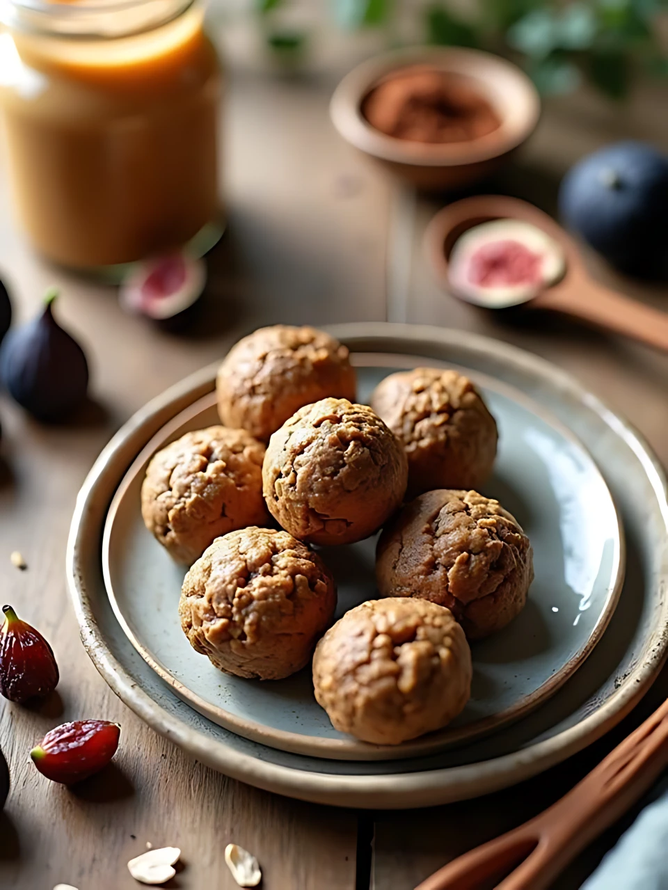 No Bake Energy Bites 12 - Fig Almond Energy Bites