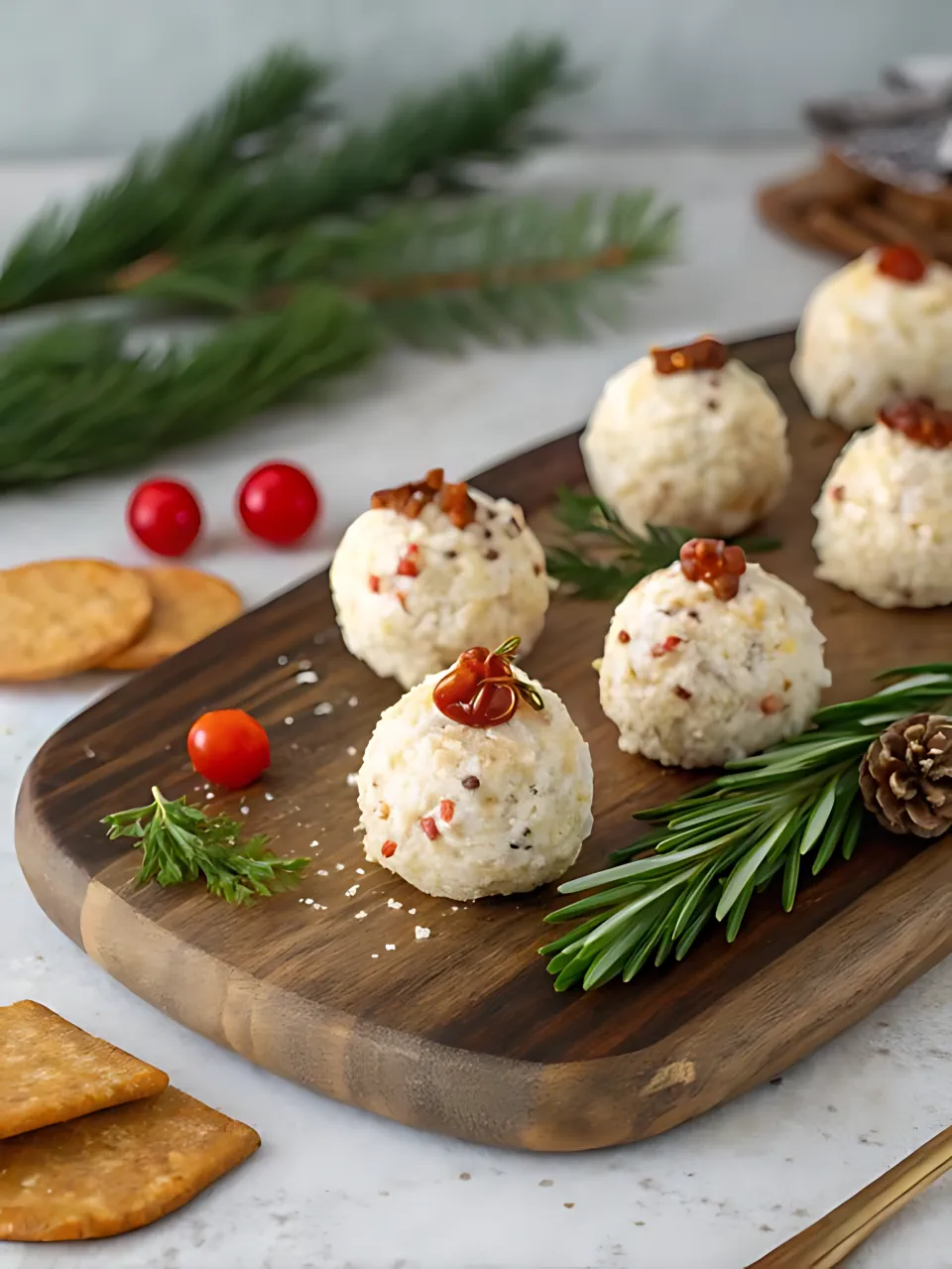 Christmas Appetizer Recipes 11 - Bite-Size Cheese Ball