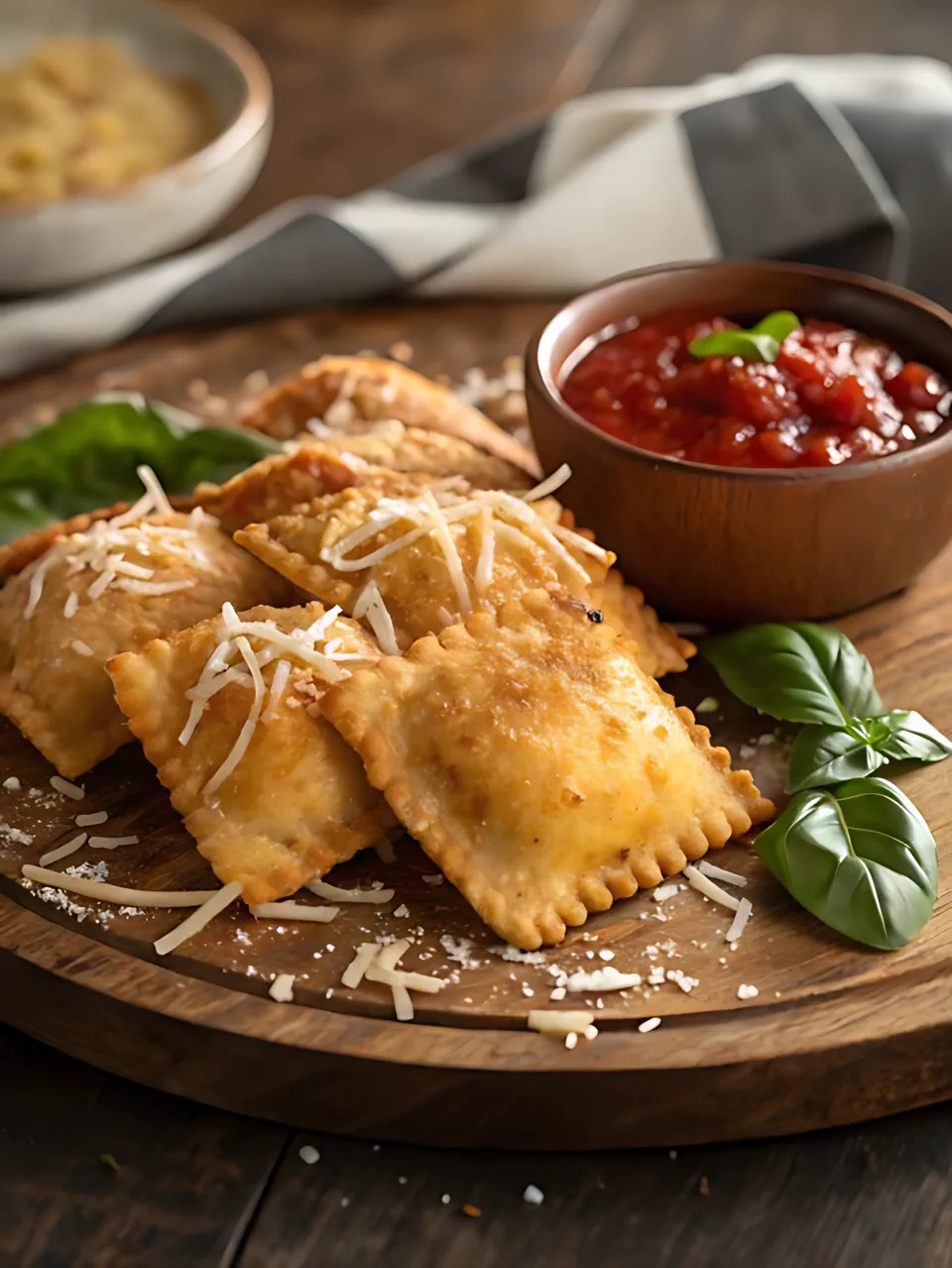 Christmas Appetizer Recipes 8 - Fried Ravioli