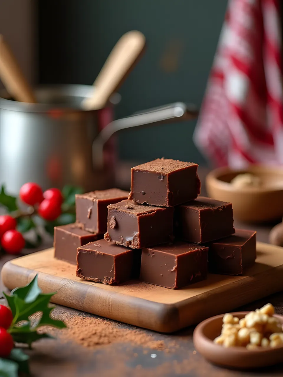 Christmas Candy Recipes 2 - Classic Stovetop Fudge