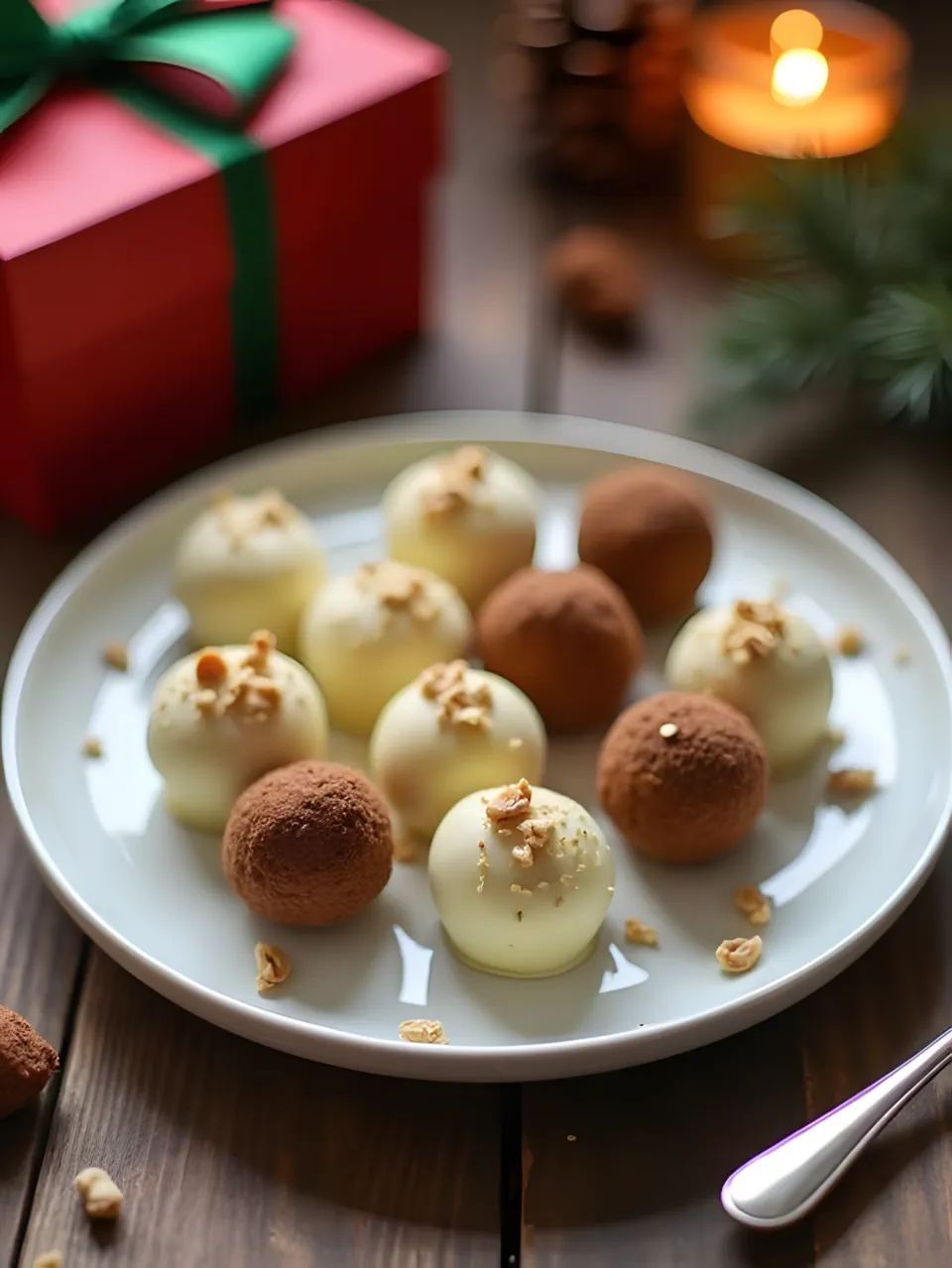 Christmas Candy Recipes 16 - White Chocolate Truffles