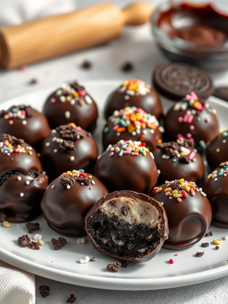 Christmas Candy Recipes 21 - Oreo Truffles