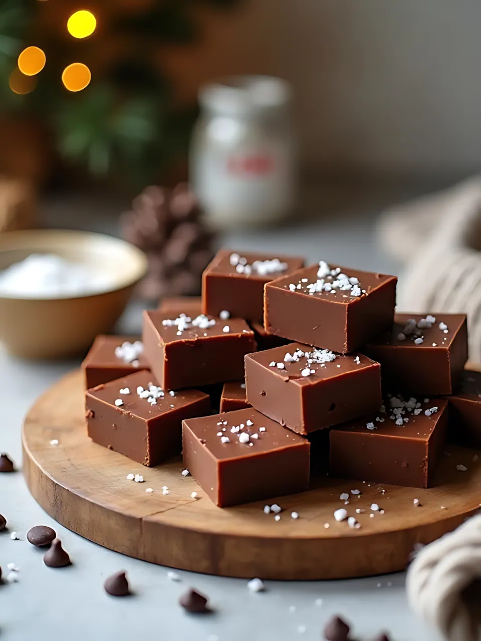 Christmas Fudge Recipes 11 - Super Simple Nutella Microwave Fudge