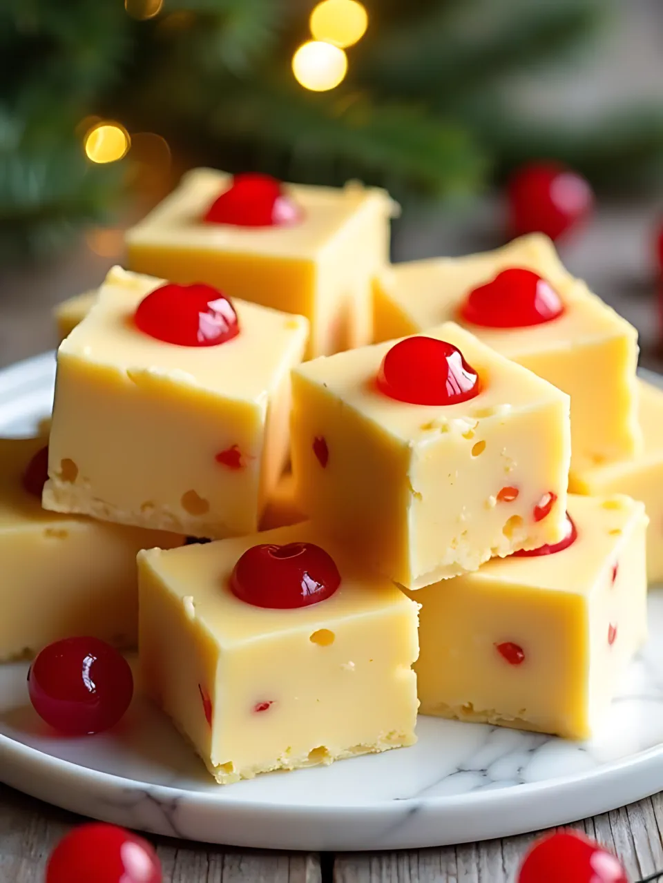 Christmas Fudge Recipes 14 - Pineapple Upside Down Cake Fudge