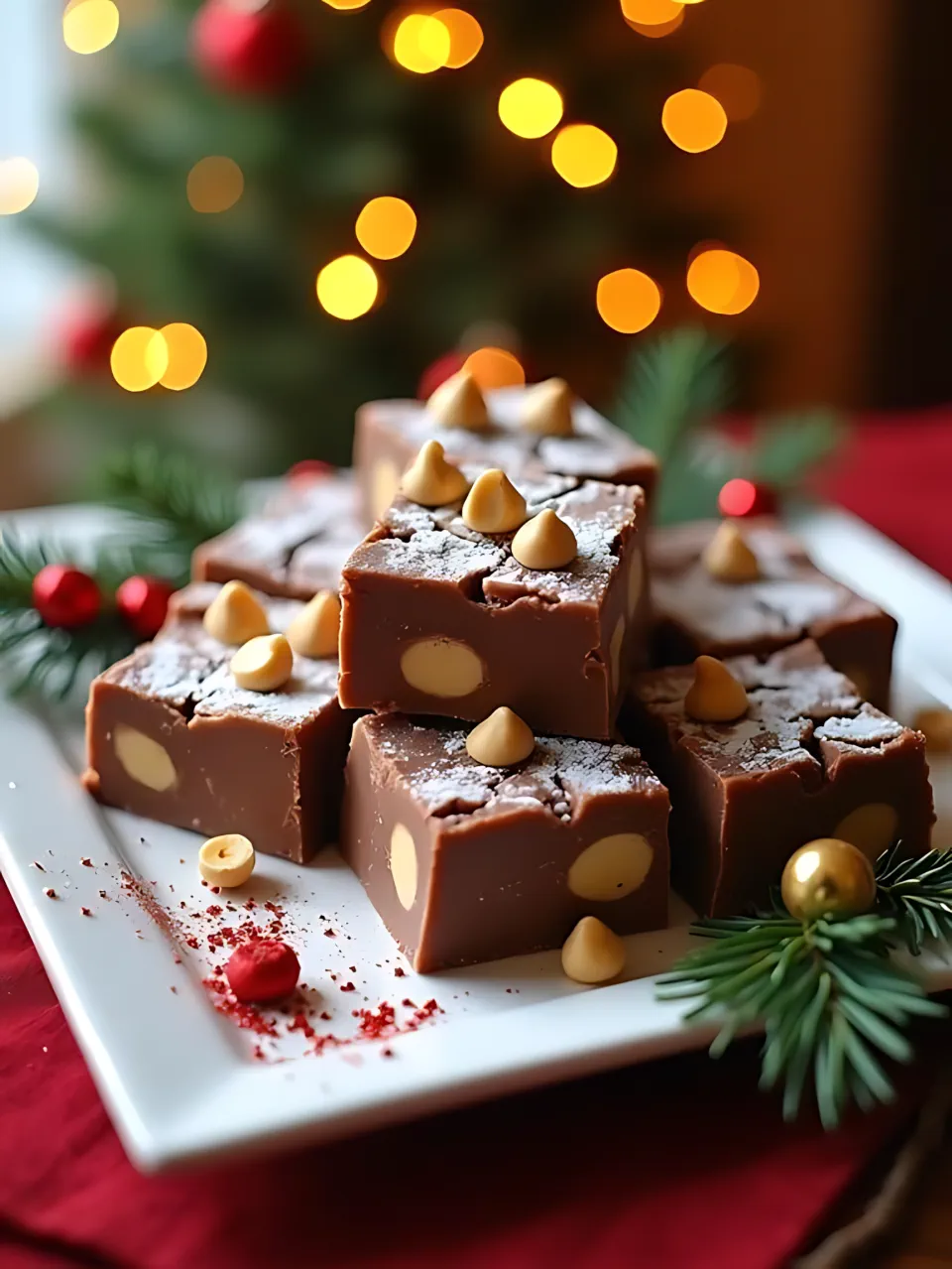 Christmas Fudge Recipes 15 - Puppy Chow Fudge