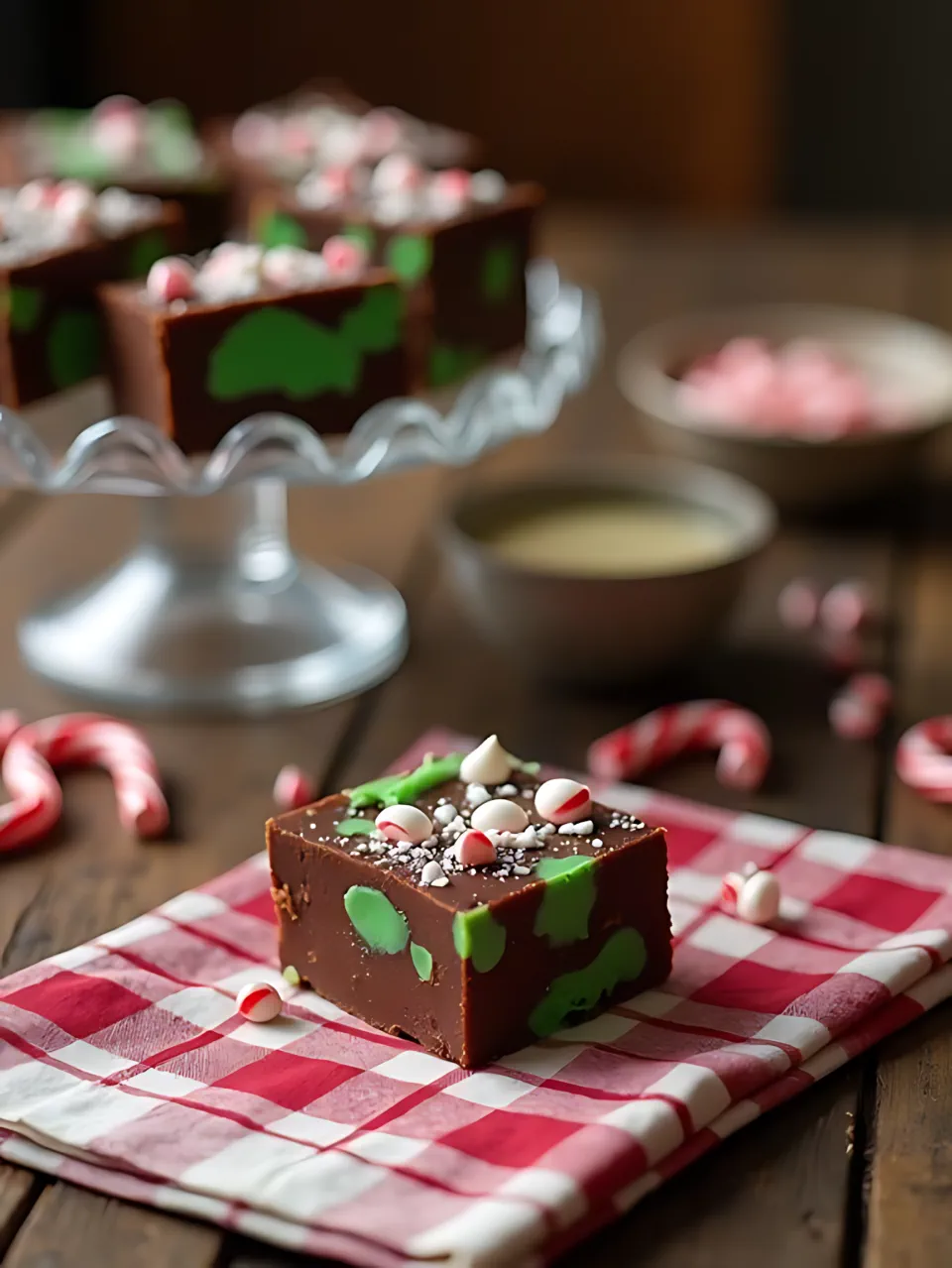 Christmas Fudge Recipes 20 - Microwave Mint Fudge