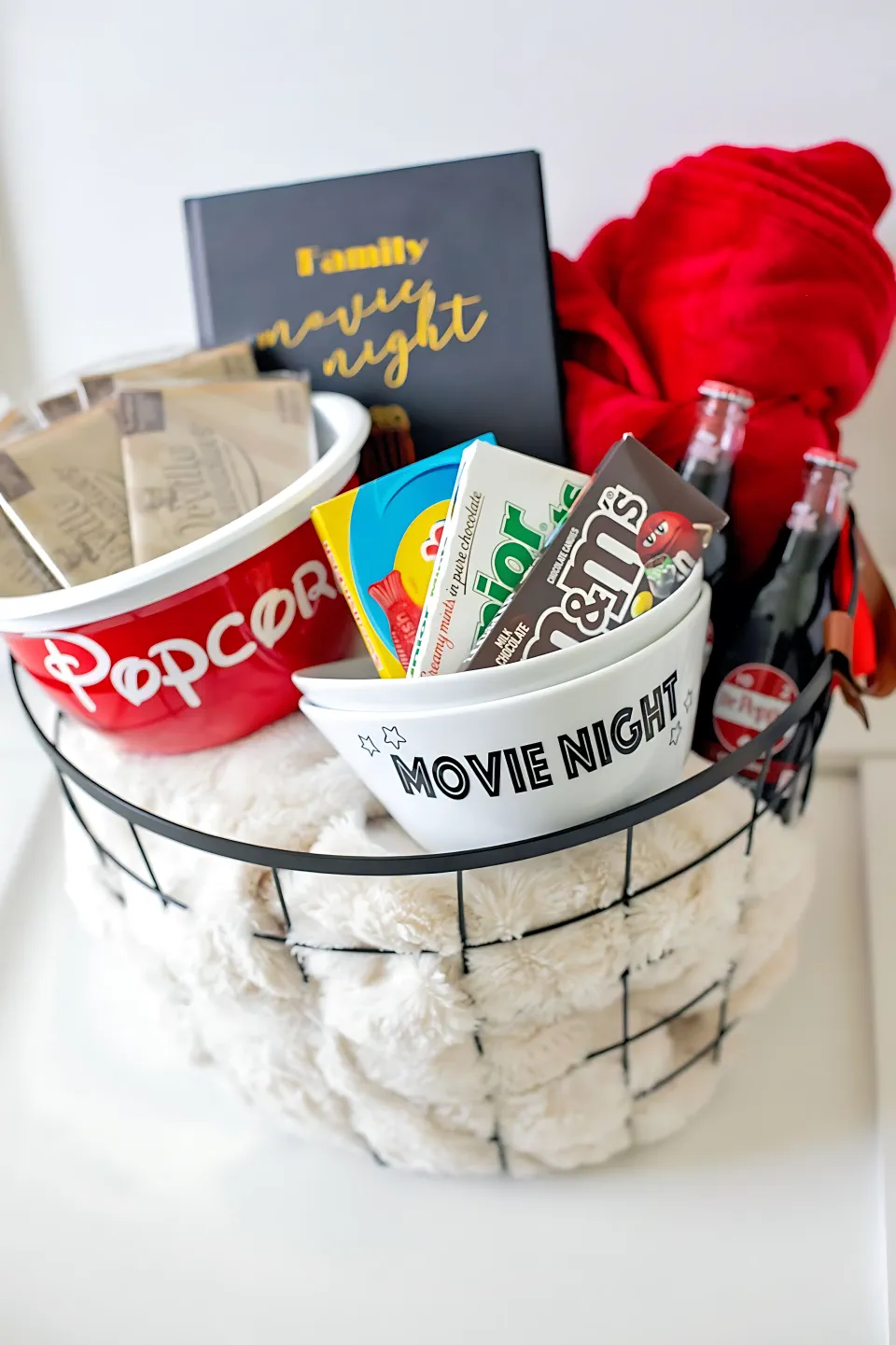 Christmas Gift Basket Ideas 10 - Movie Night Extravaganza