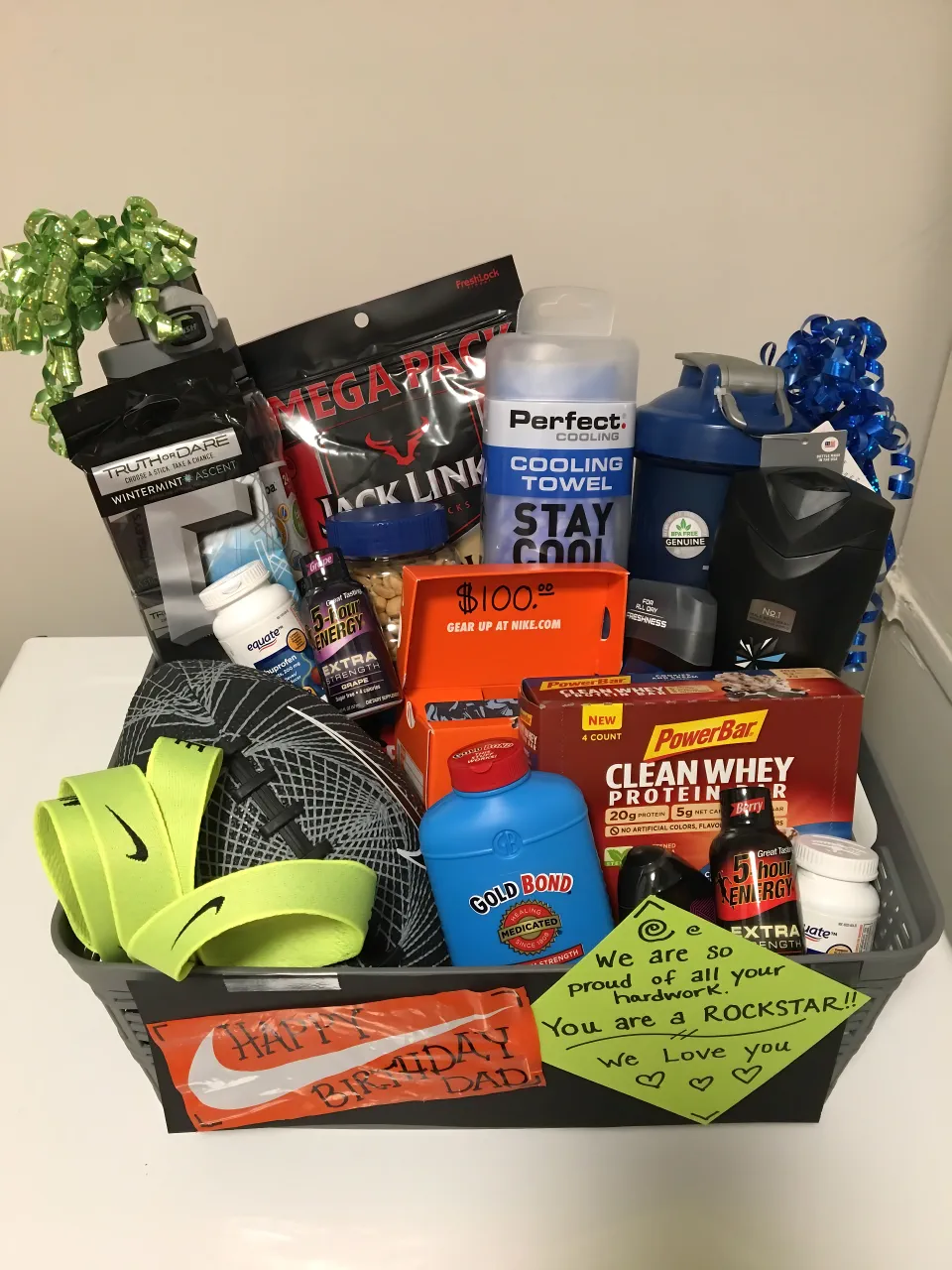 Christmas Gift Basket Ideas 14 - Fitness Fanatic Pack