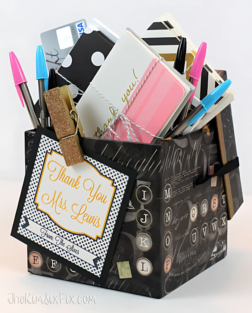 Christmas Gift Basket Ideas 15 - Home Office Helper