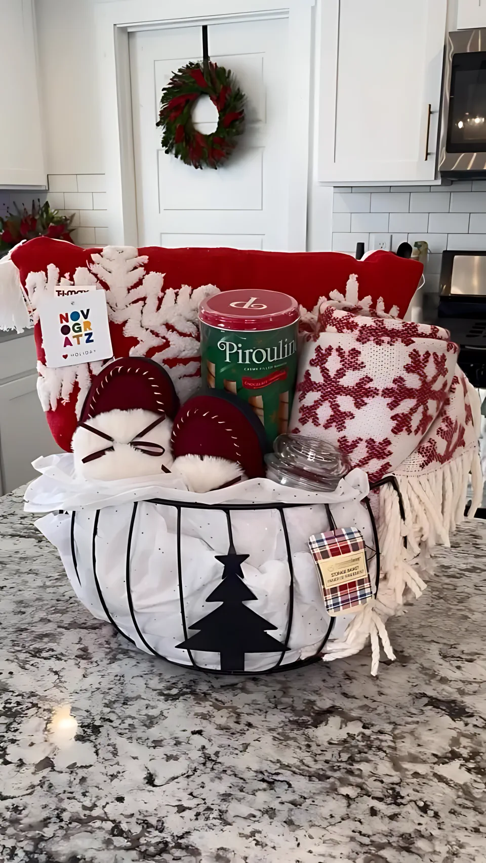 Christmas Gift Basket Ideas 3 - Cozy Winter Night Kit