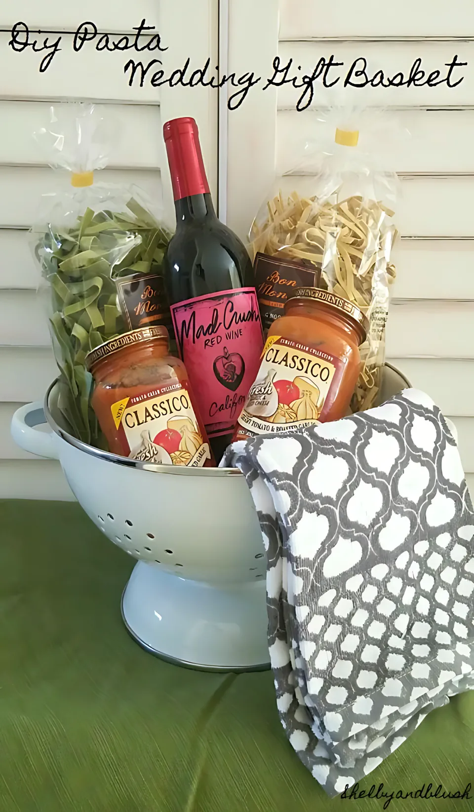 Christmas Gift Basket Ideas 8 - Gourmet Pasta Night Basket