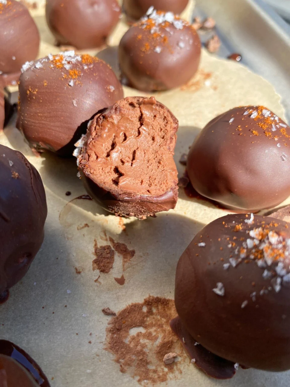 Christmas Truffle Recipes 31 - Mexican Chocolate Truffles	