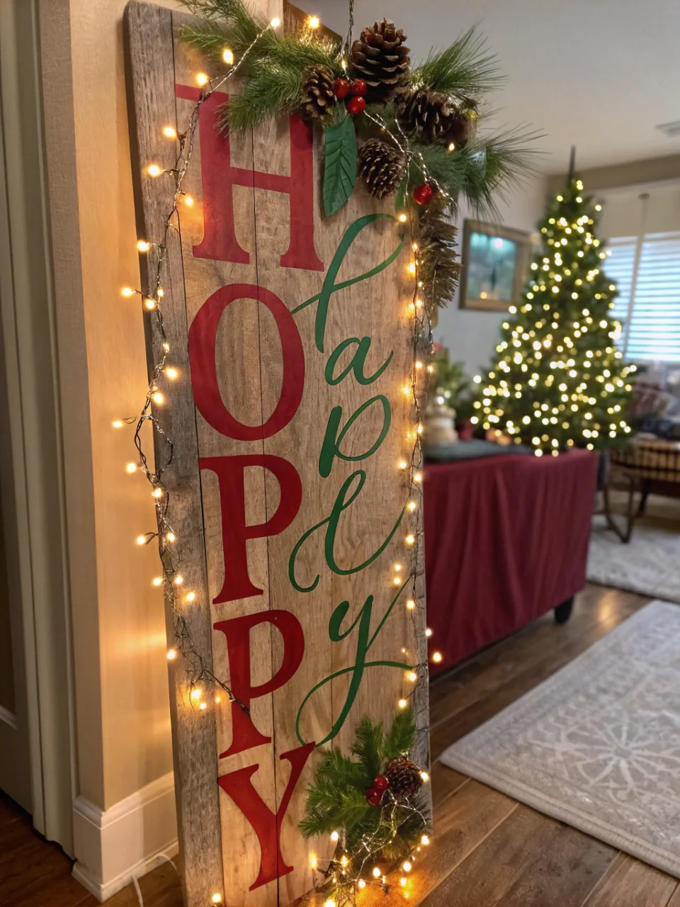 DIY Christmas Decor Ideas 14 - Crafty Holiday Signs