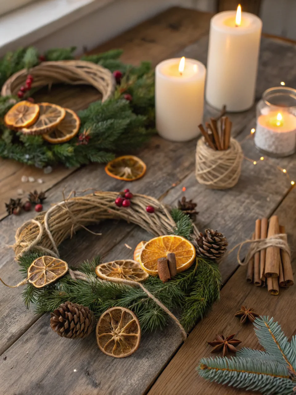 DIY Christmas Decor Ideas 25 - Natural Element Accents