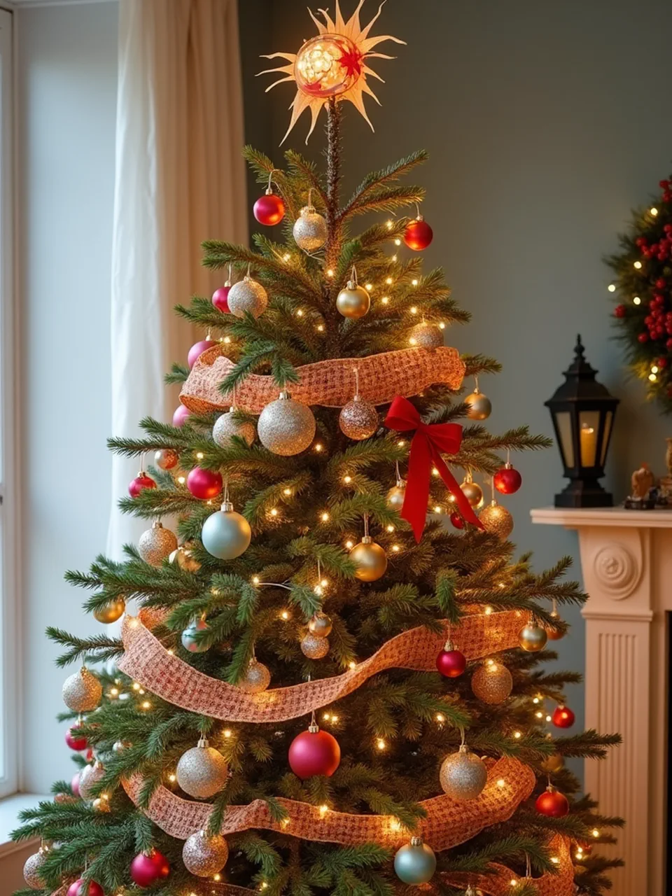 DIY Christmas Decor Ideas 8 - Unique Tree Toppers