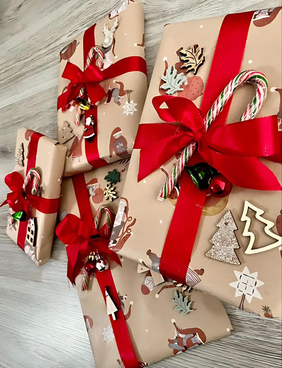 DIY Christmas Gift Wrapping Ideas 30 - All-Out Festive		