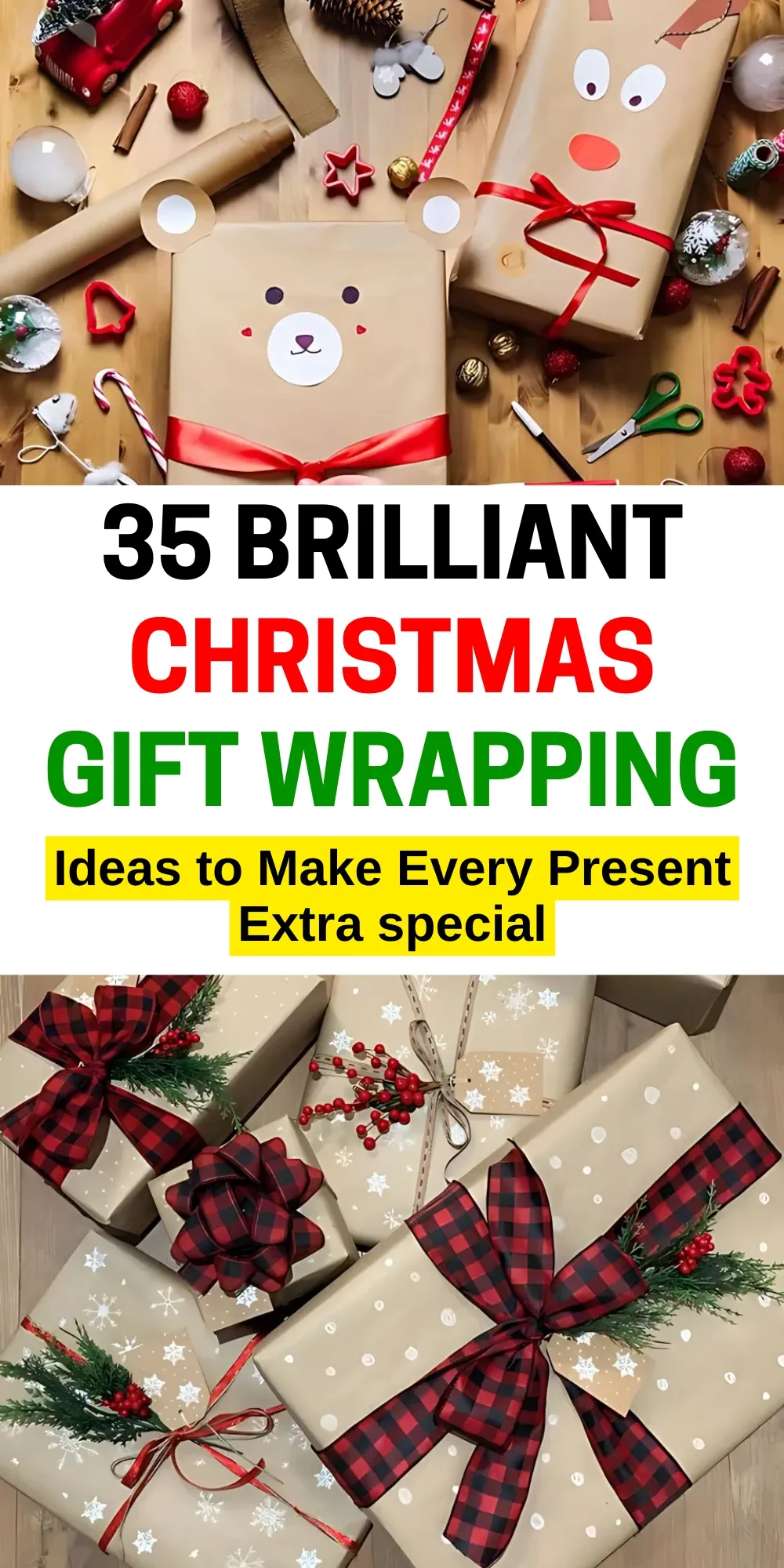 DIY Christmas Gift Wrapping Ideas 1