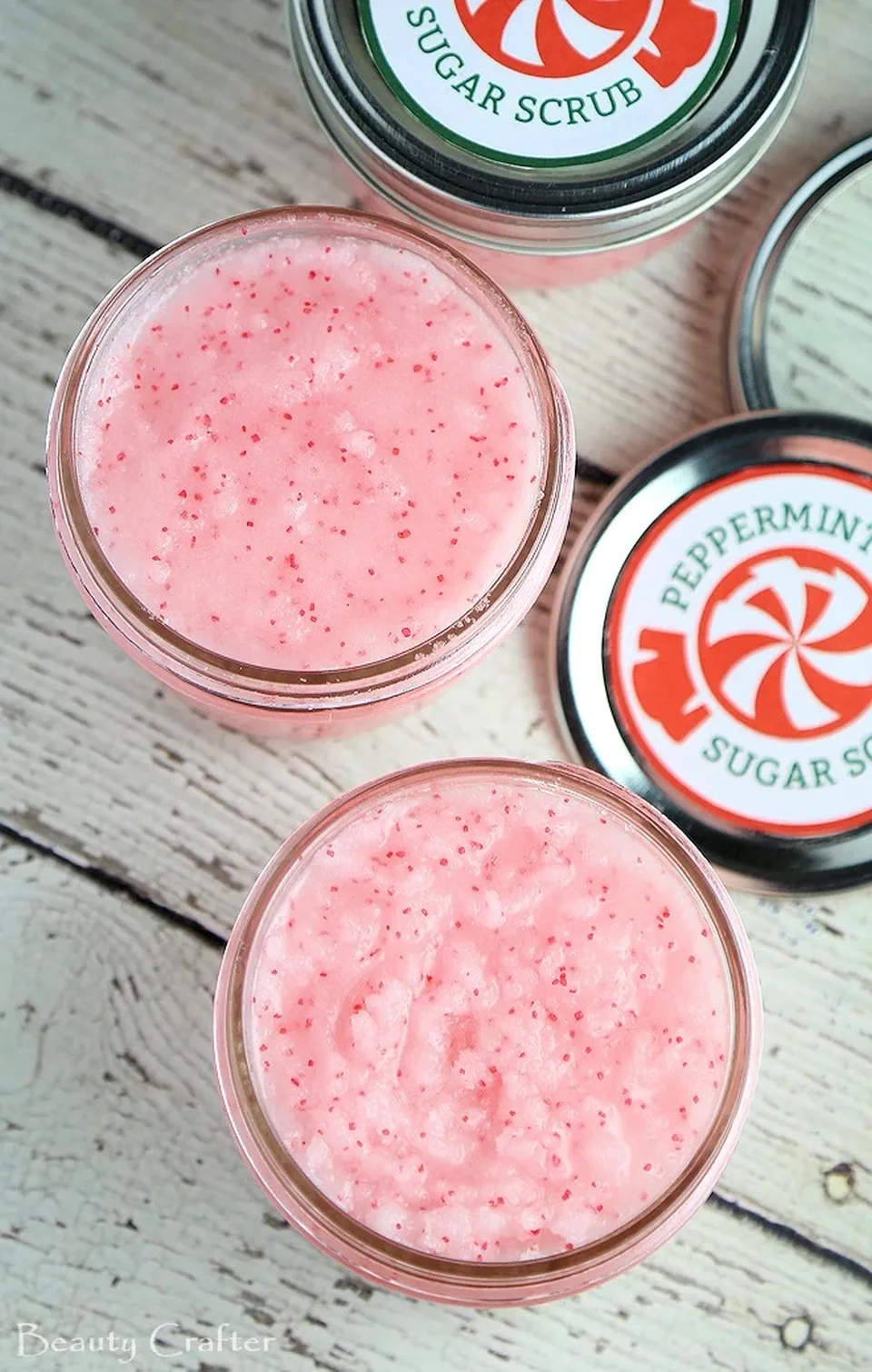 DIY Christmas Gifts 30 - Peppermint Sugar Scrub