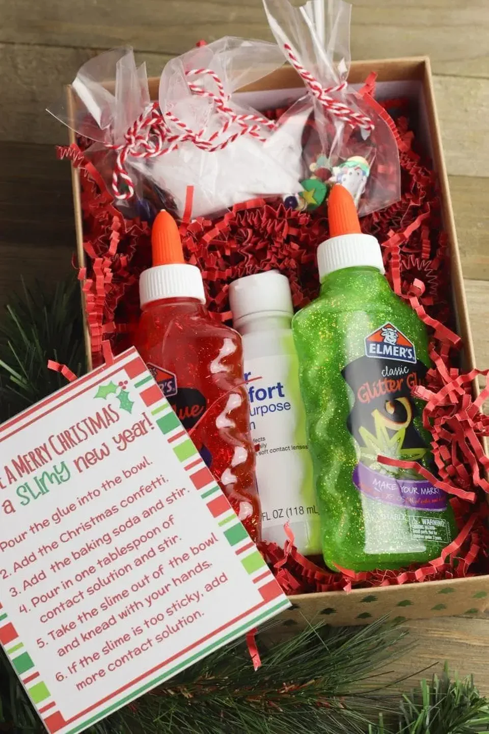 DIY Christmas Gifts 42 - DIY Slime Maker Box