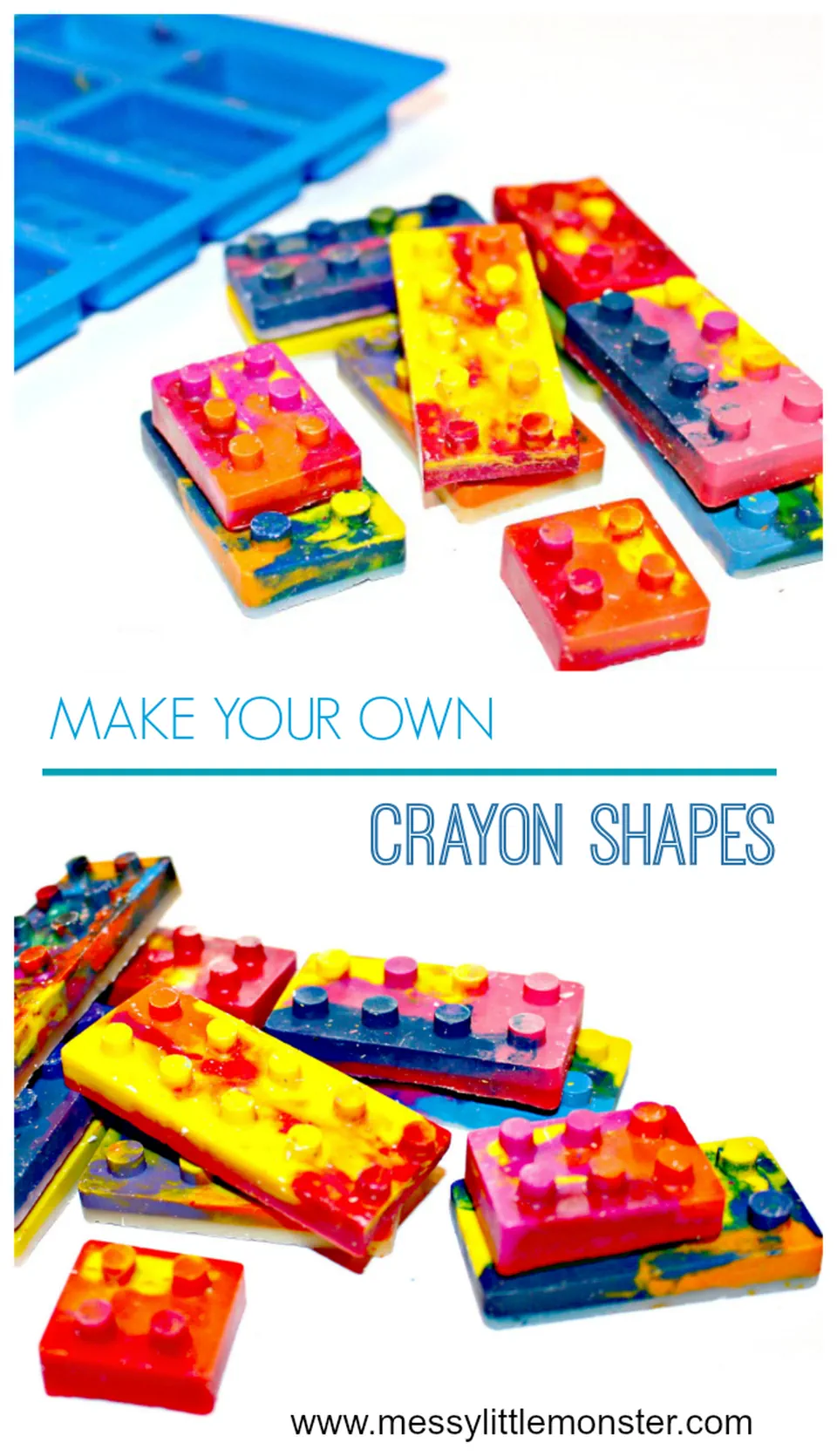 DIY Christmas Gifts 45 - Your Own Crayon Shapes