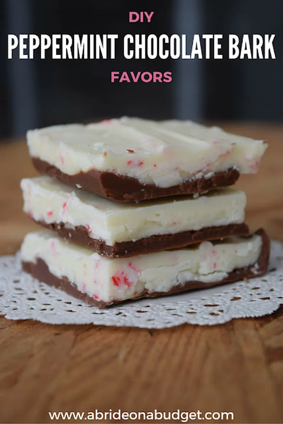 DIY Christmas Gifts 7 - DIY Peppermint Chocolate Bark