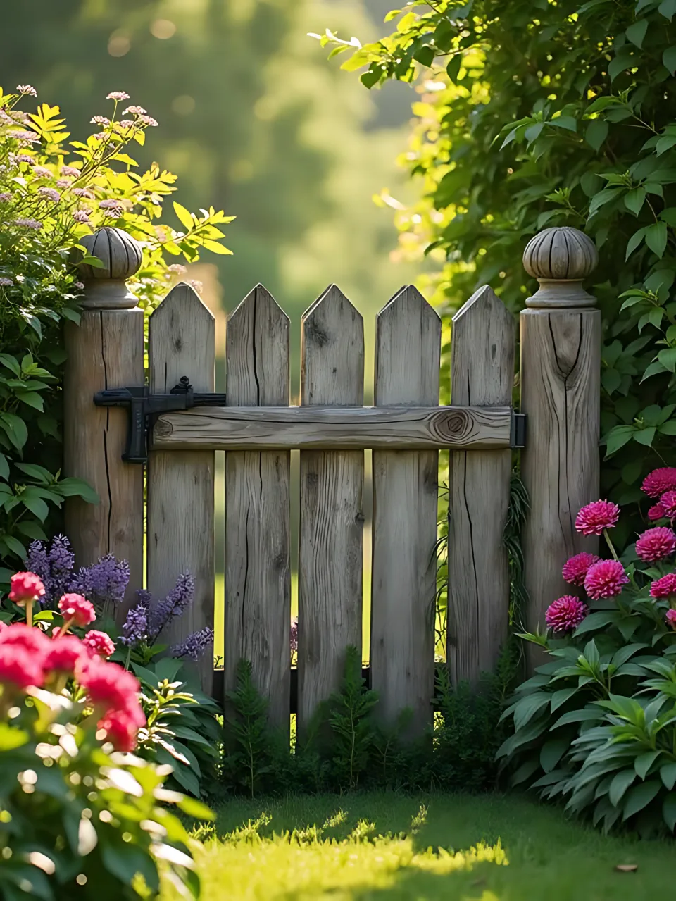 Decorative Garden Fence Ideas17 - Simple Wooden Fence