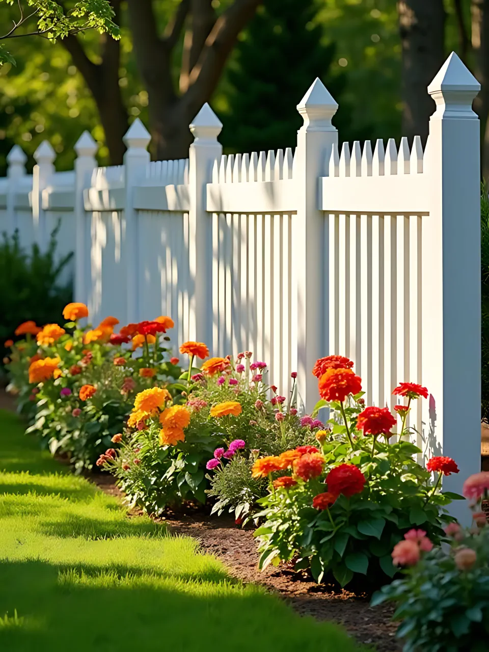 Decorative Garden Fence Ideas30 - Vinyl Fence