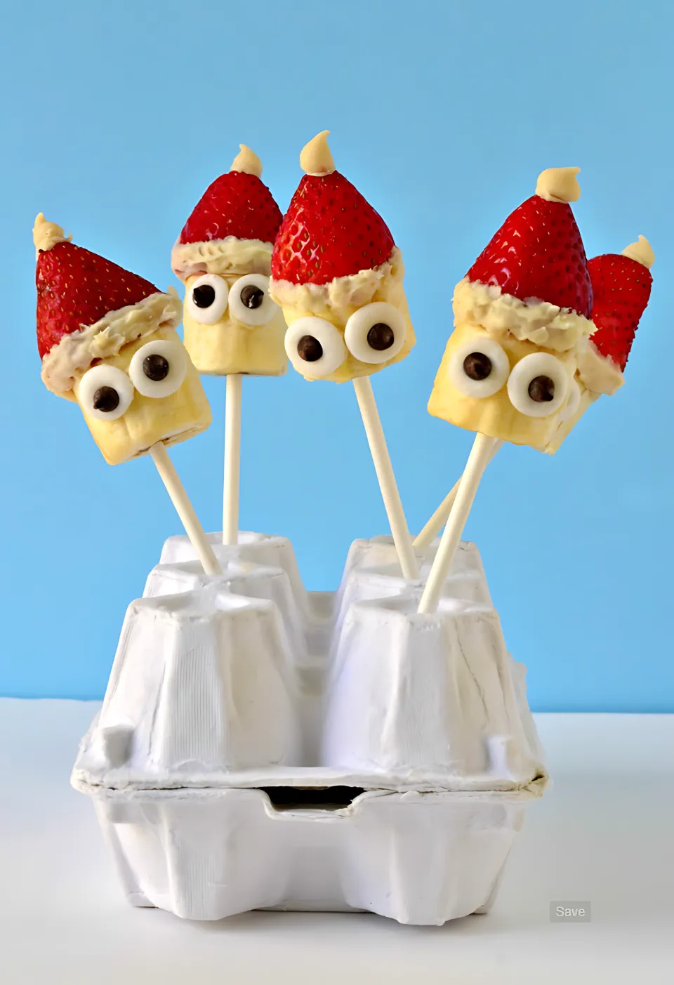 Santa fruit pops