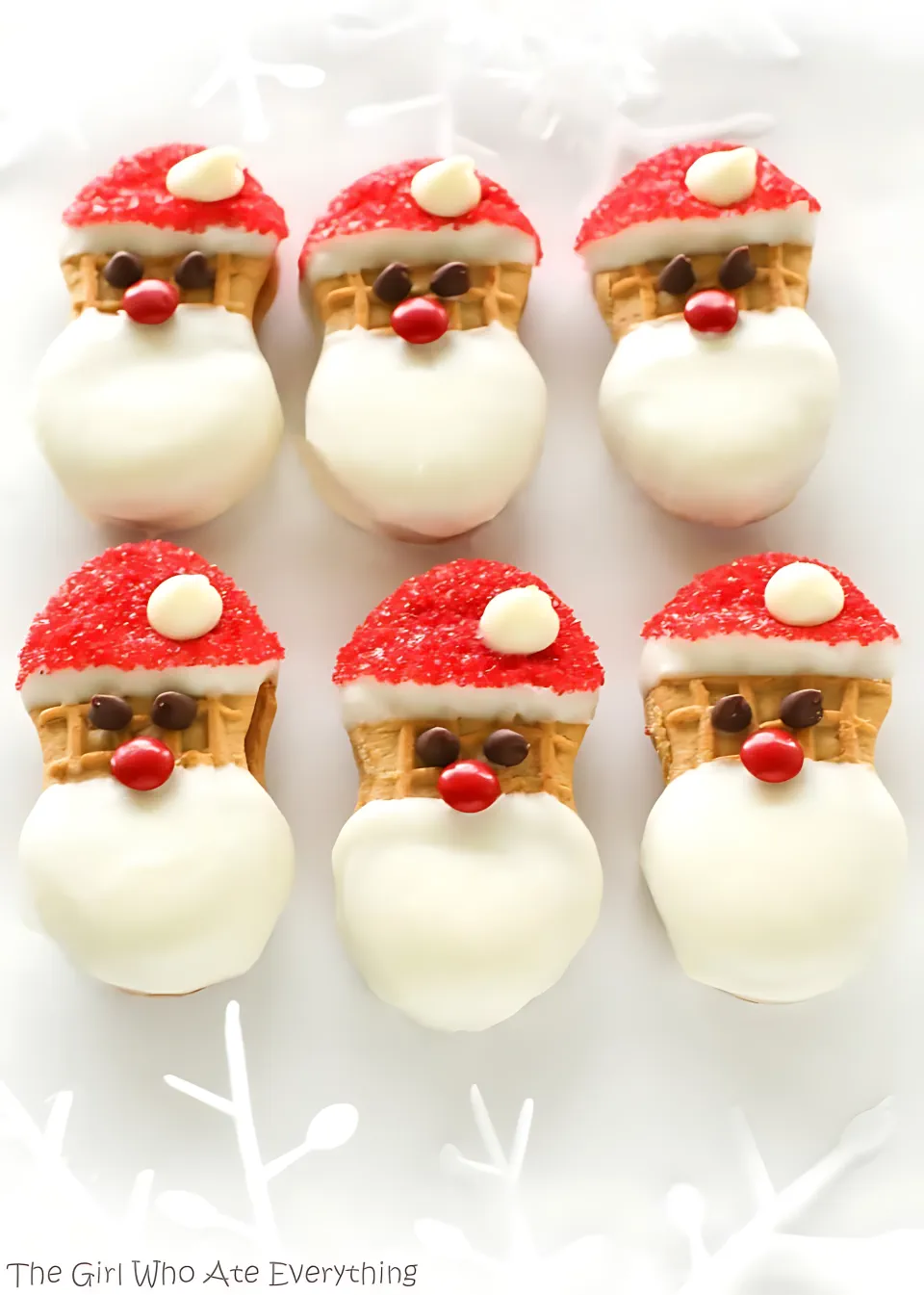 No Bake Christmas Treats 7 - Santa Claus Cookies